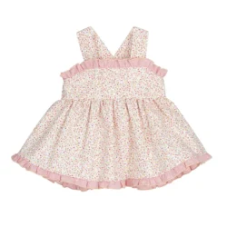 Vestido con pololo flores Calamaro